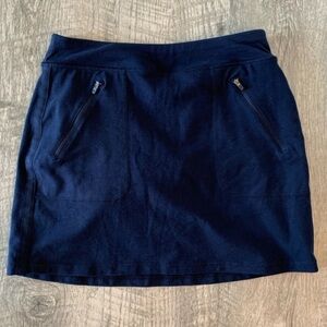 ✨ Talbots Navy Skort With Zippered Pockets ✨